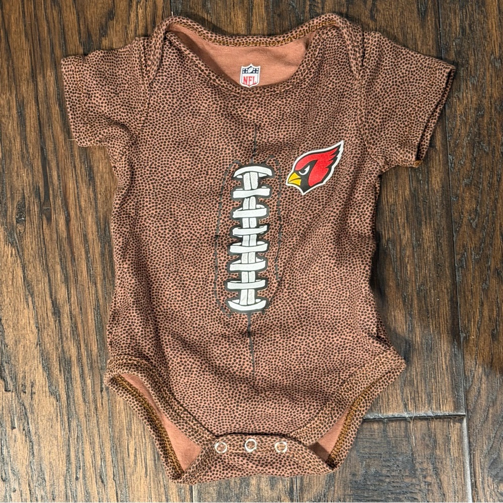 Arizona cardinals football onesie bodysuit